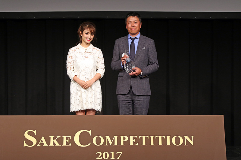 Sake Competition スパークリング部門１位受賞式